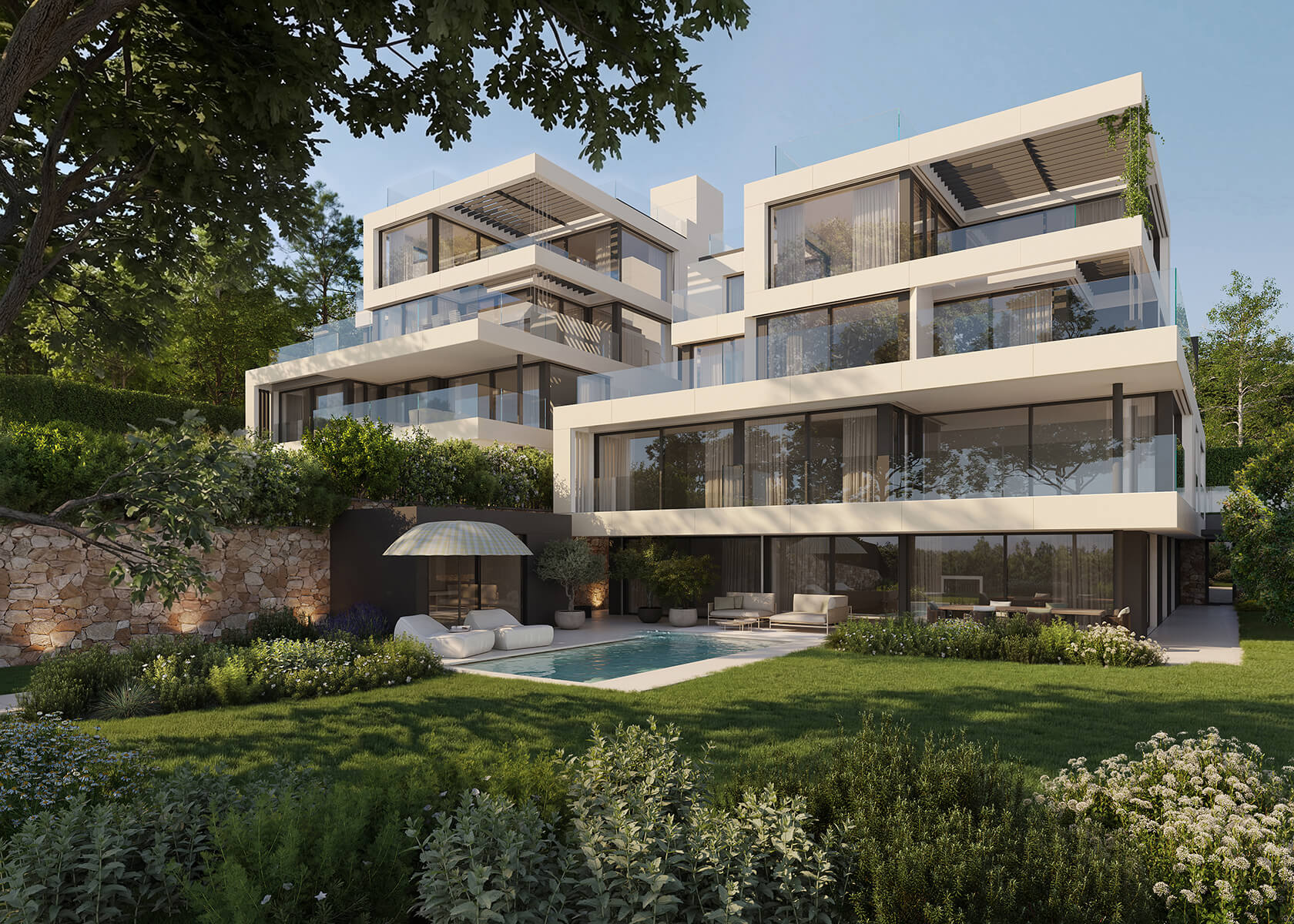 Exklusives Neubauprojekt mit Panoramablick