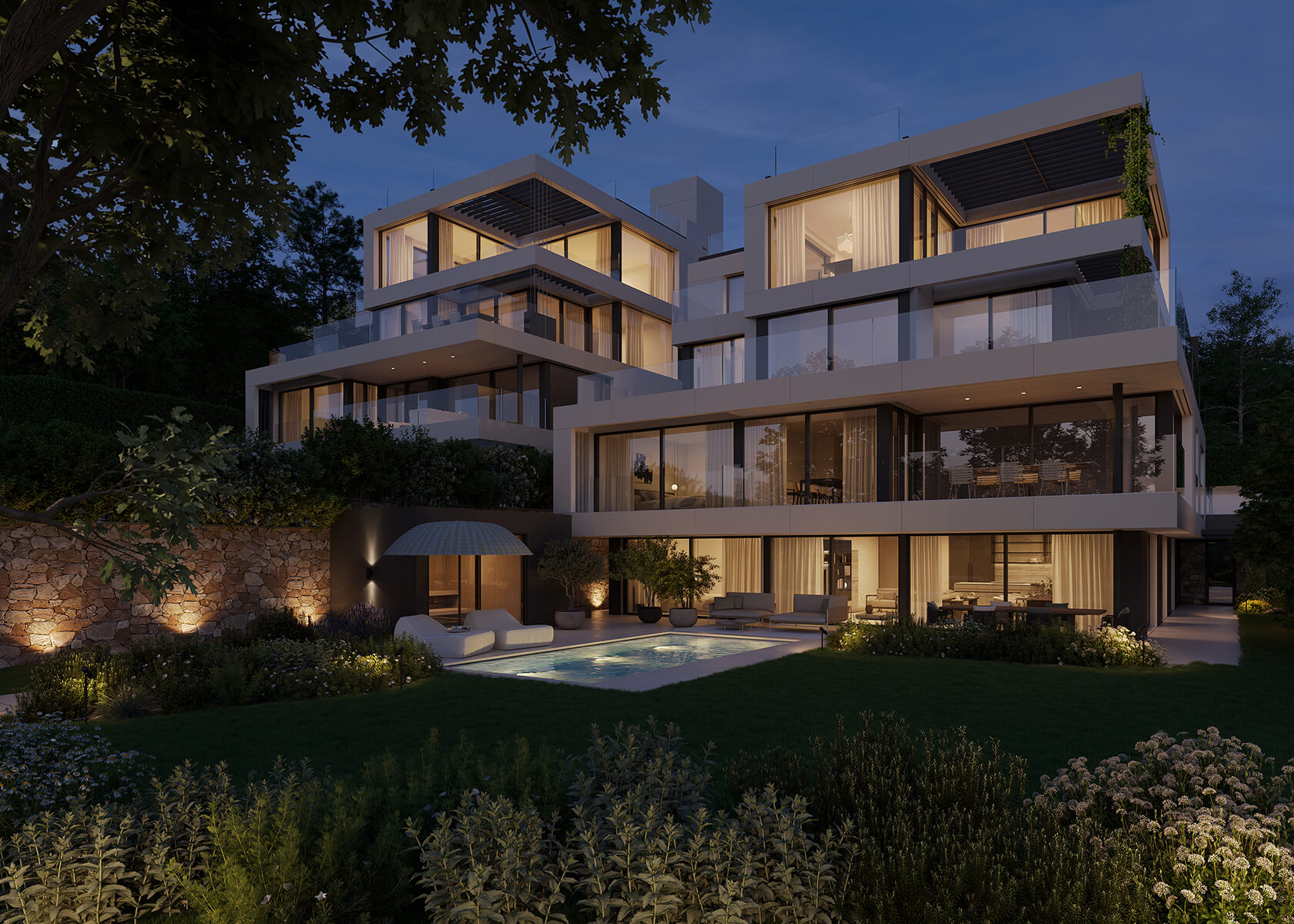 Exklusives Neubauprojekt mit Panoramablick