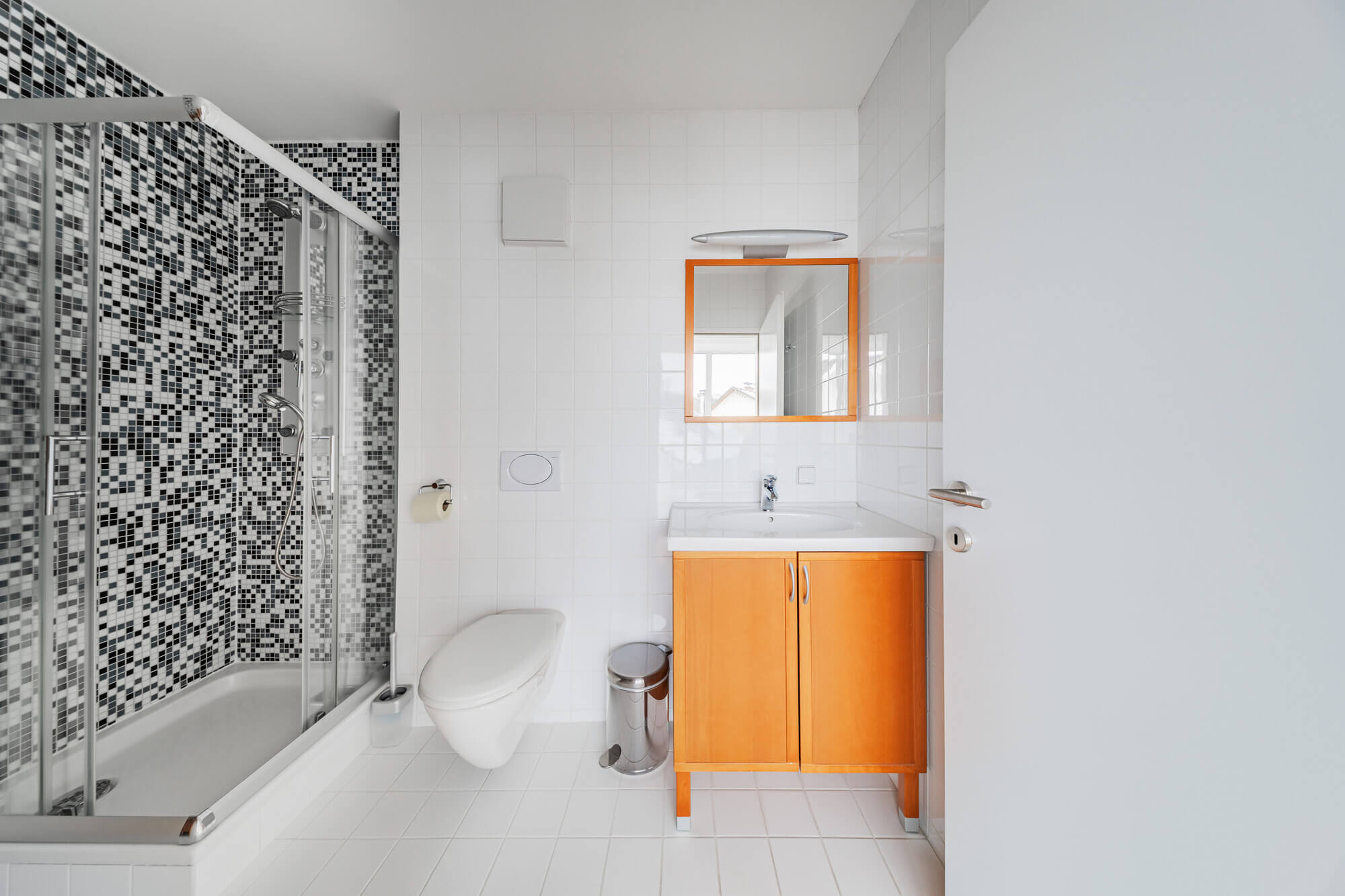 Doppelhaus mit Terrasse und Garten