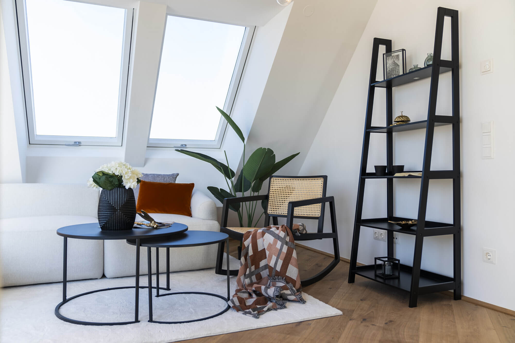 Dachgeschosswohnung mit Dachterrasse und Grünblick