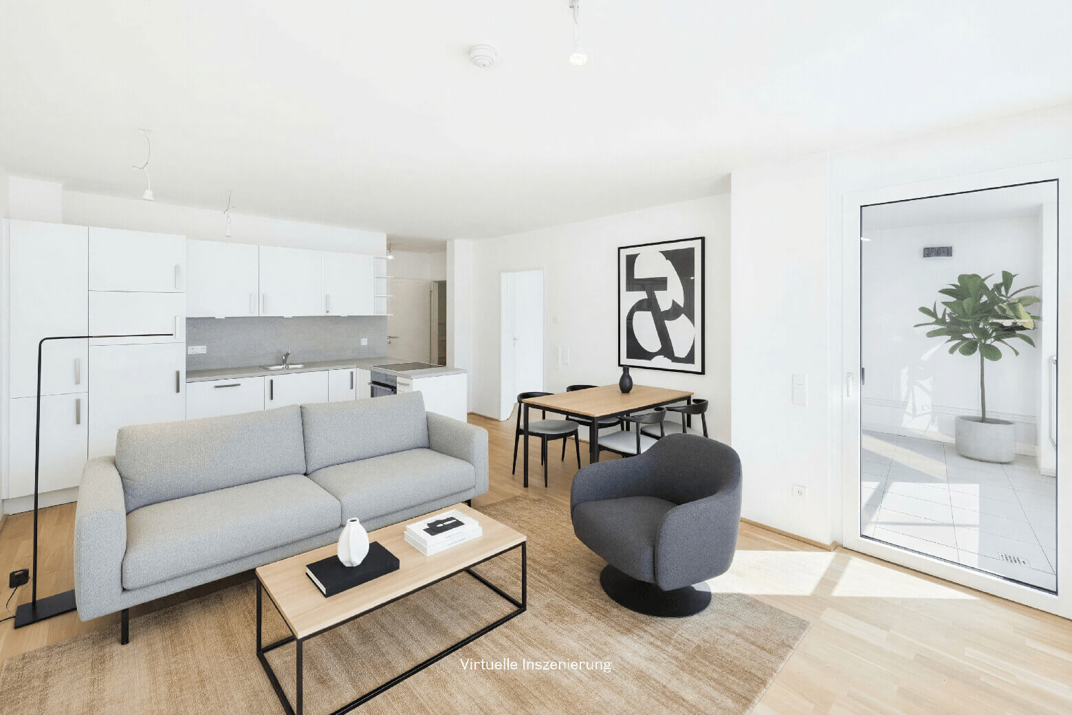 Helle 3-Zimmer Wohnung mit zwei Balkonen in Hernals