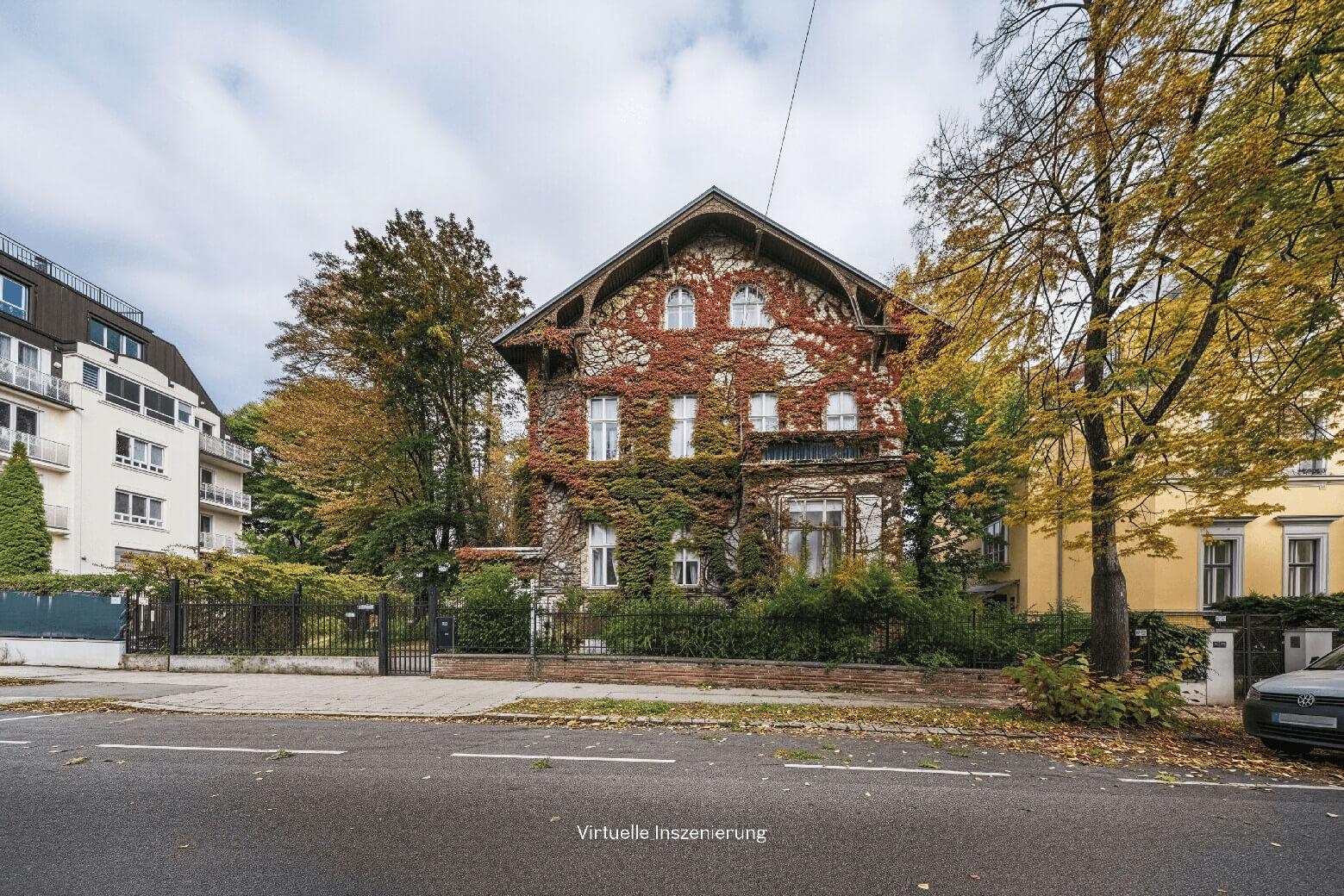 Cottage villa with a spacious garden.