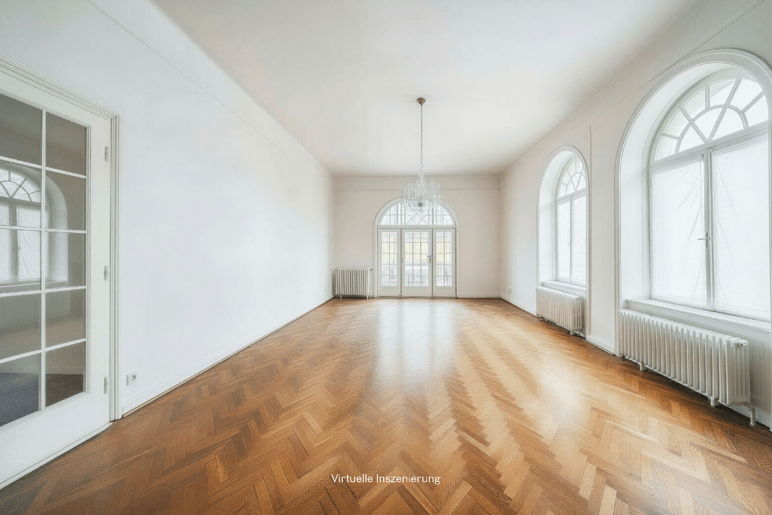 Cottage villa with a spacious garden.