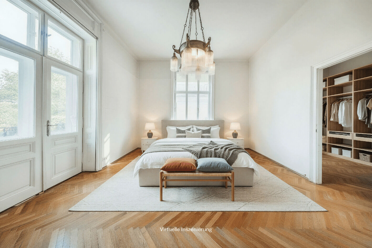 Cottage villa with a spacious garden.