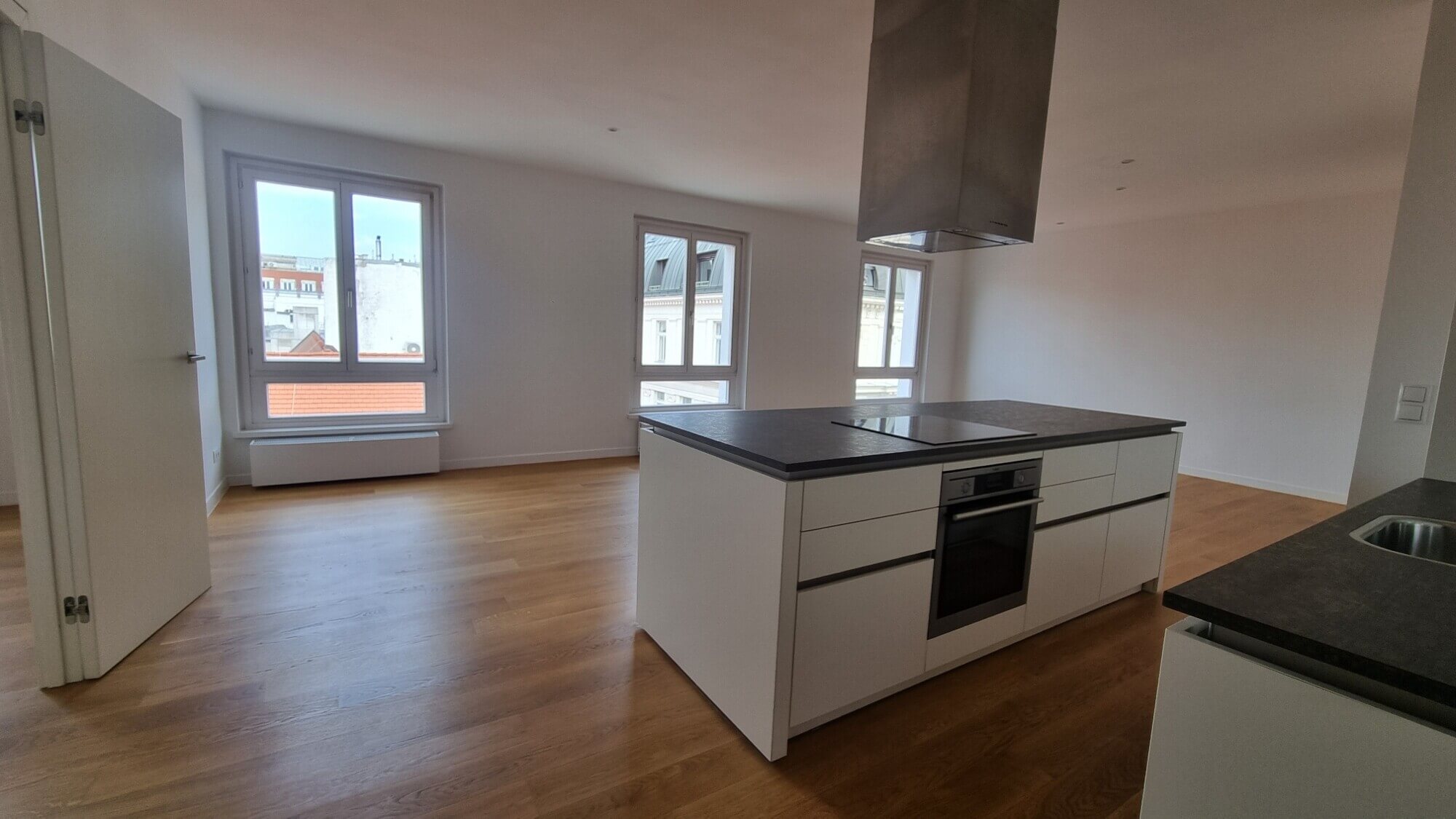 3-room apartment in a city-center palace