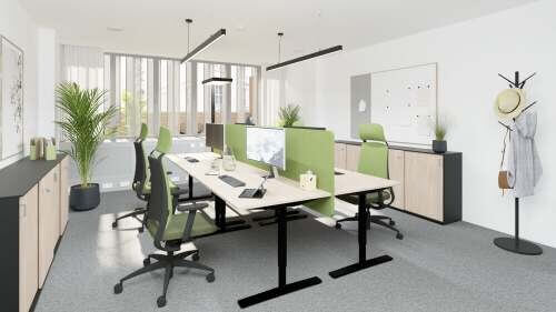 Moderne Bürofläche in der Nähe des Schwarzenbergplatzes