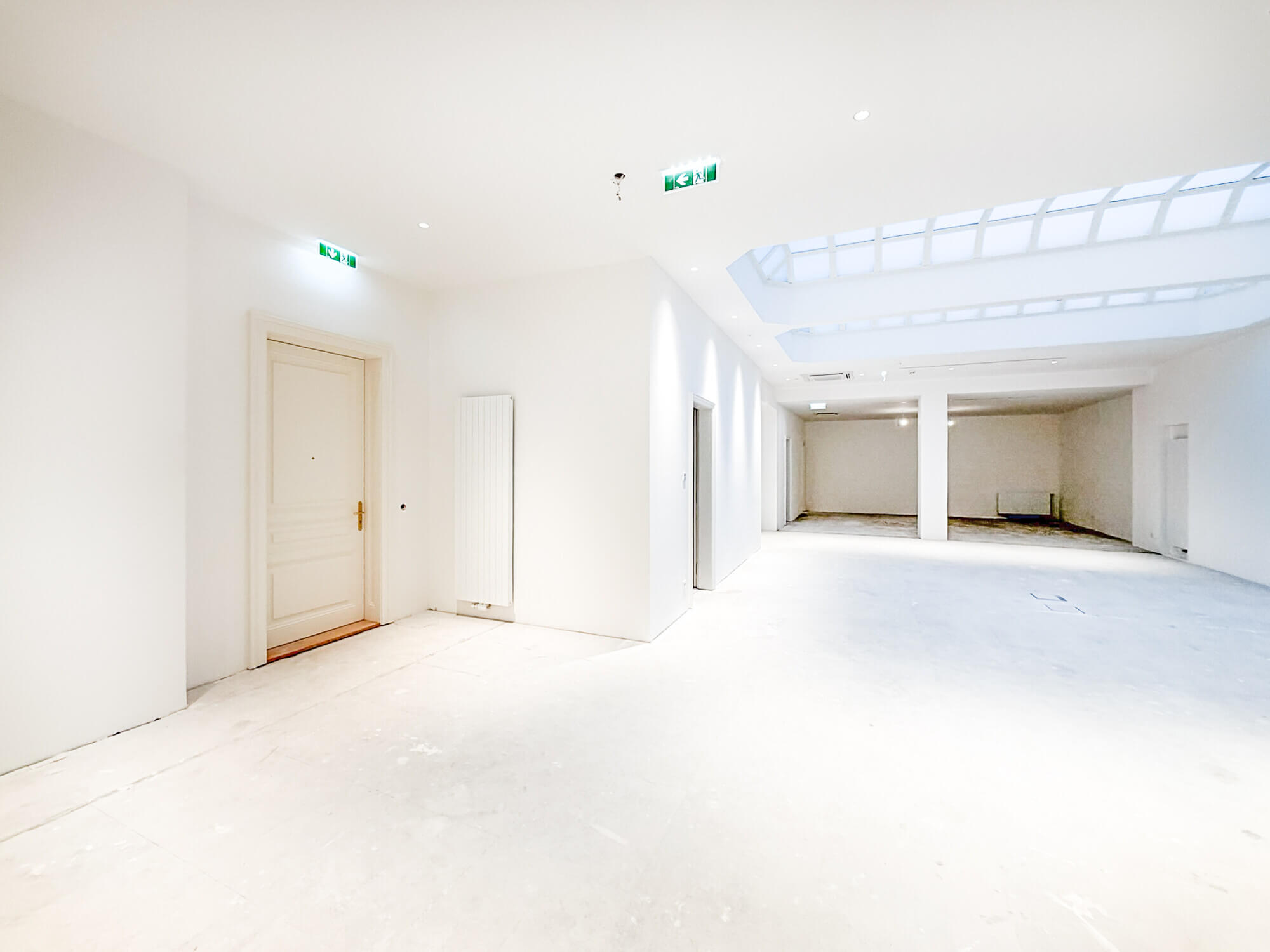 Stylish city offices in a renovated old building in Vienna