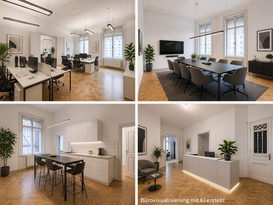 Naschmarkt-Büro mit Klima & perfekter Raumaufteilung