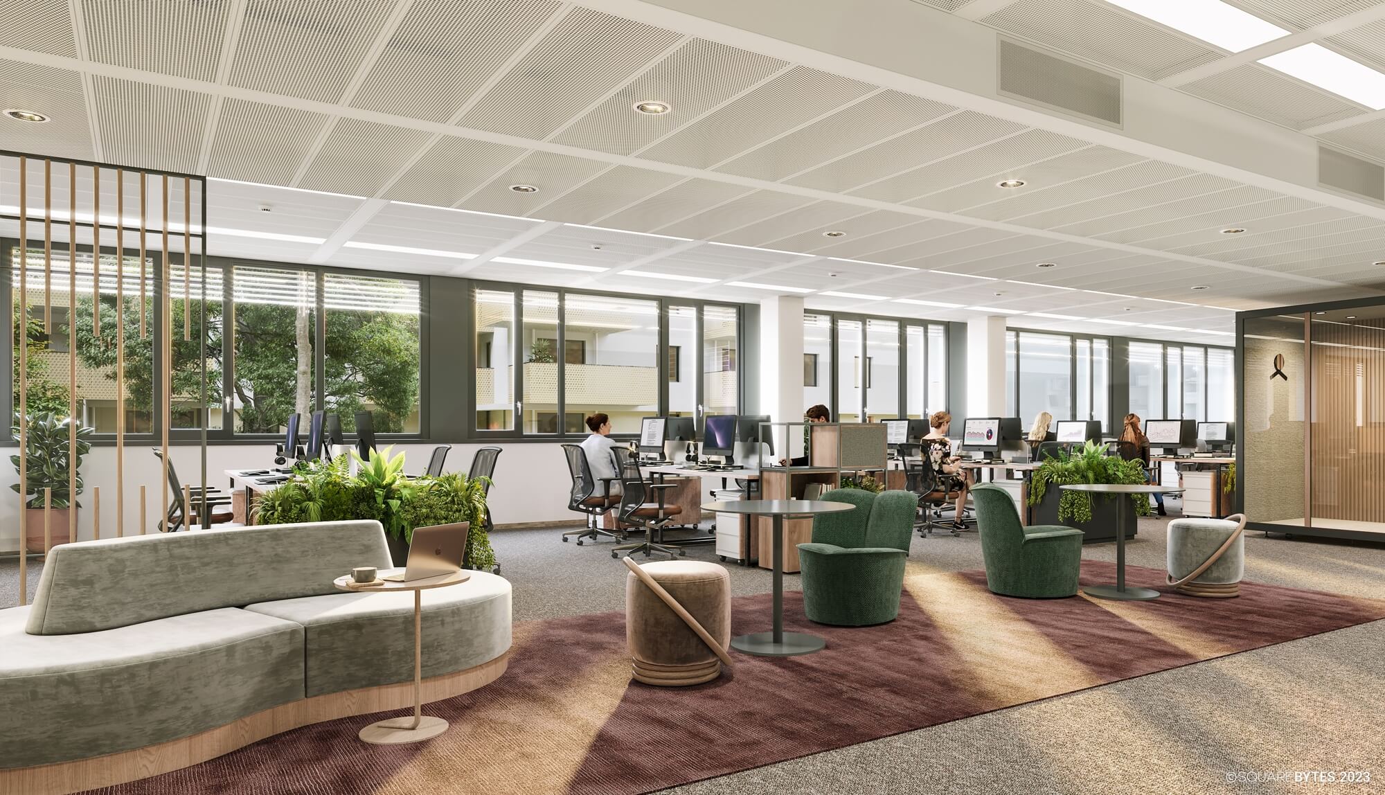 VILLAGE WORKS | Premium-Büroflächen in neuem Stadtviertel | Erstbezug