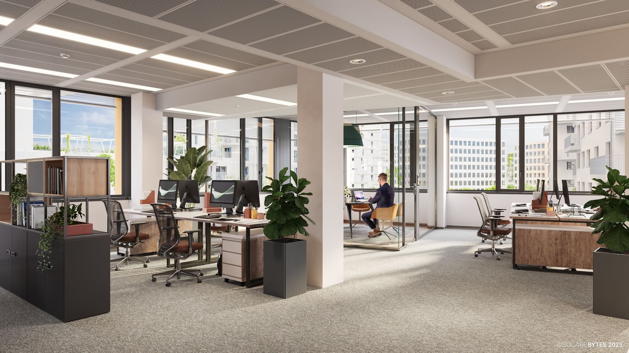 VILLAGE WORKS | Premium-Büroflächen in neuem Stadtviertel | Erstbezug