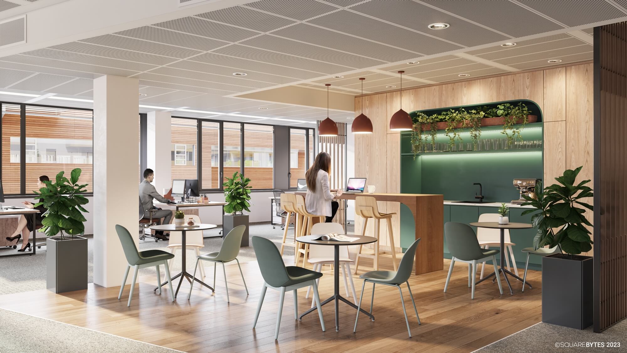 VILLAGE WORKS | Premium-Büroflächen in neuem Stadtviertel | Erstbezug