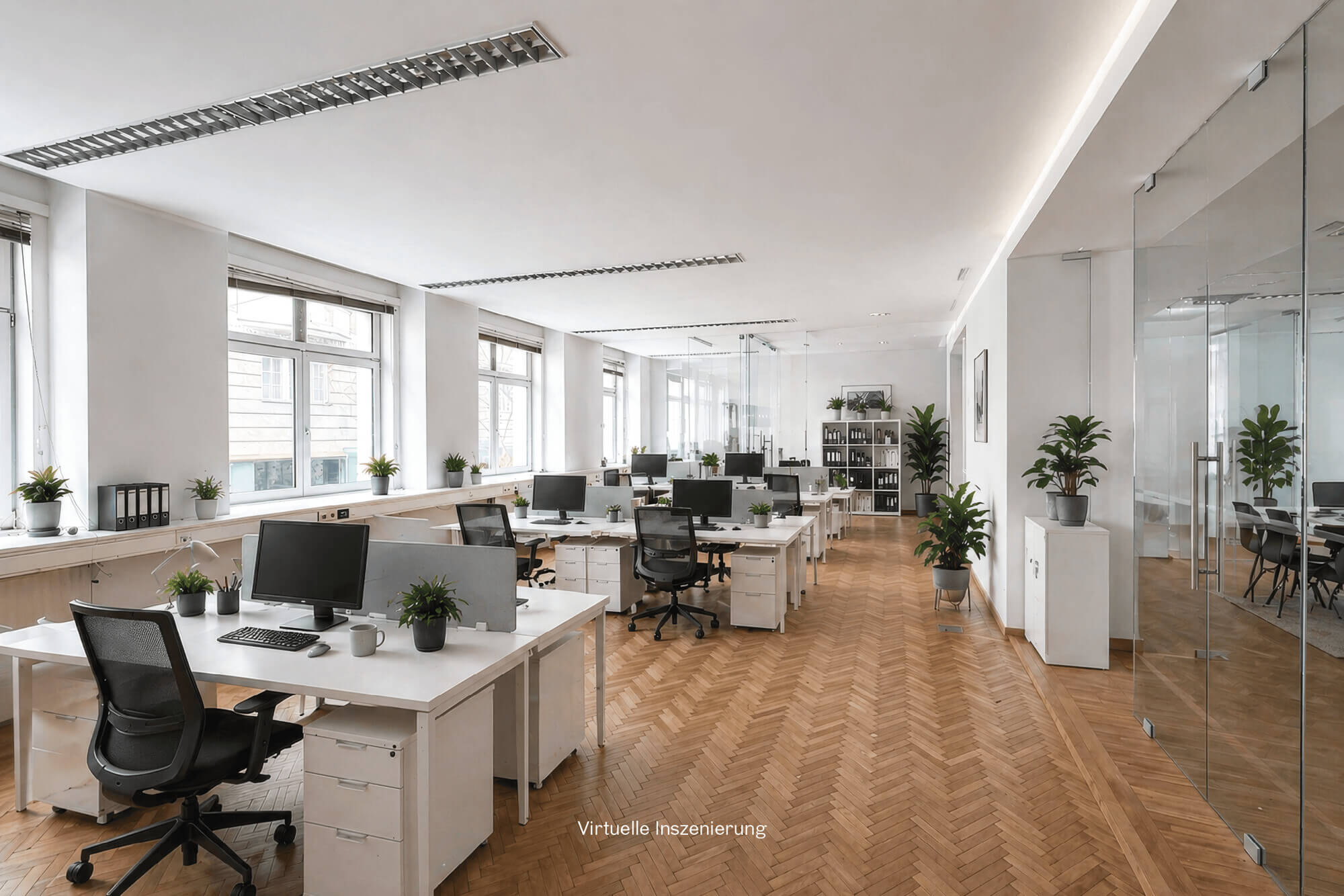 Arbeiten mit Stil – Großzügiges Altbaubüro in gefragter Citylage