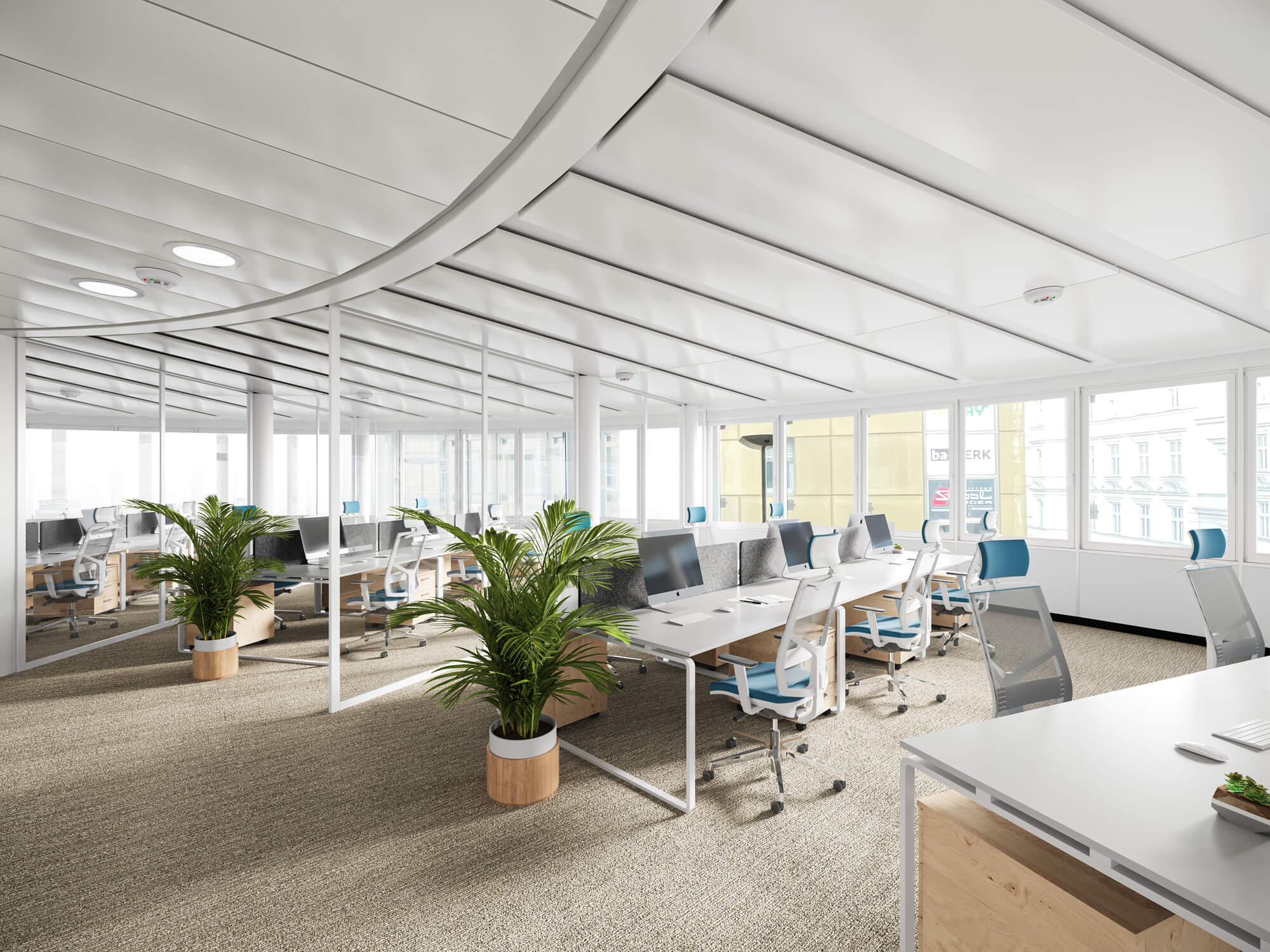 Zentrum Rennweg | Modernes Arbeiten mit Raumkonfiguration nach Wunsch