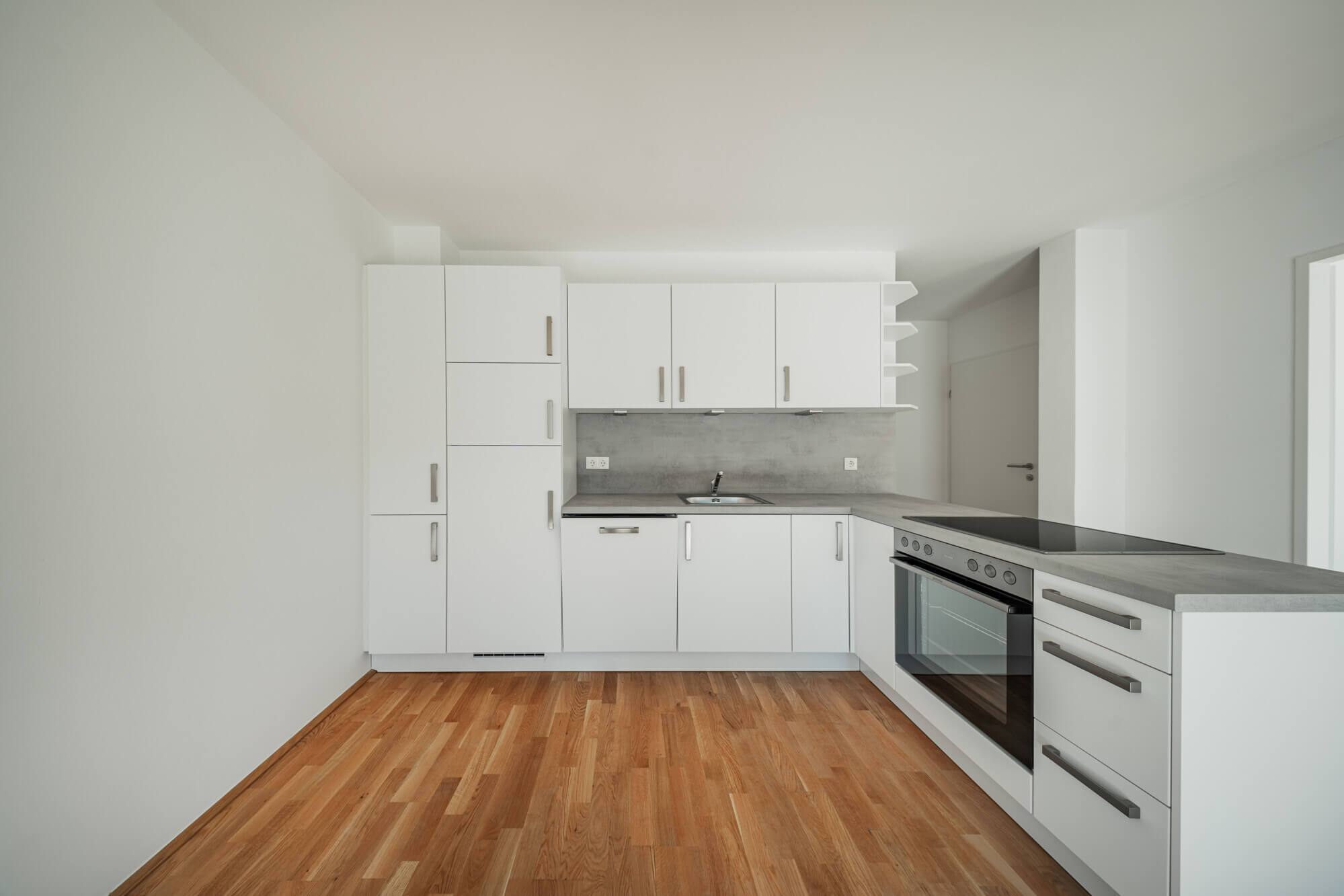 Erstbezug, helle 3-Zimmer Wohnung mit zwei Balkonen