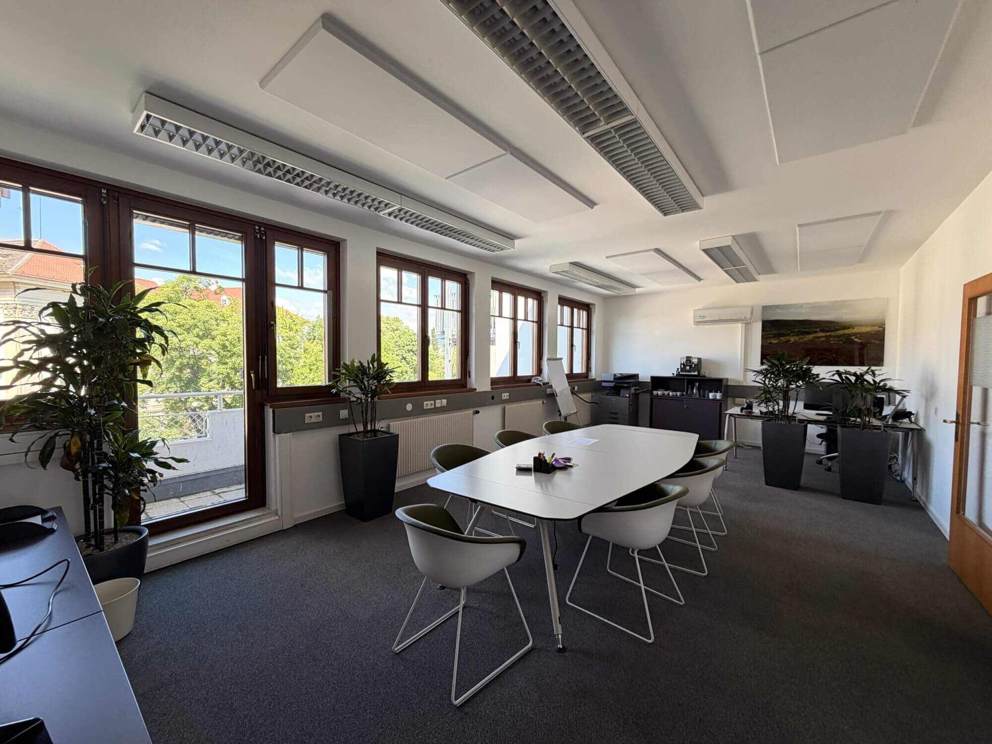Elegante Bürofläche in Top-Lage mit Terrasse & Blick auf das Palais Liechtenstein