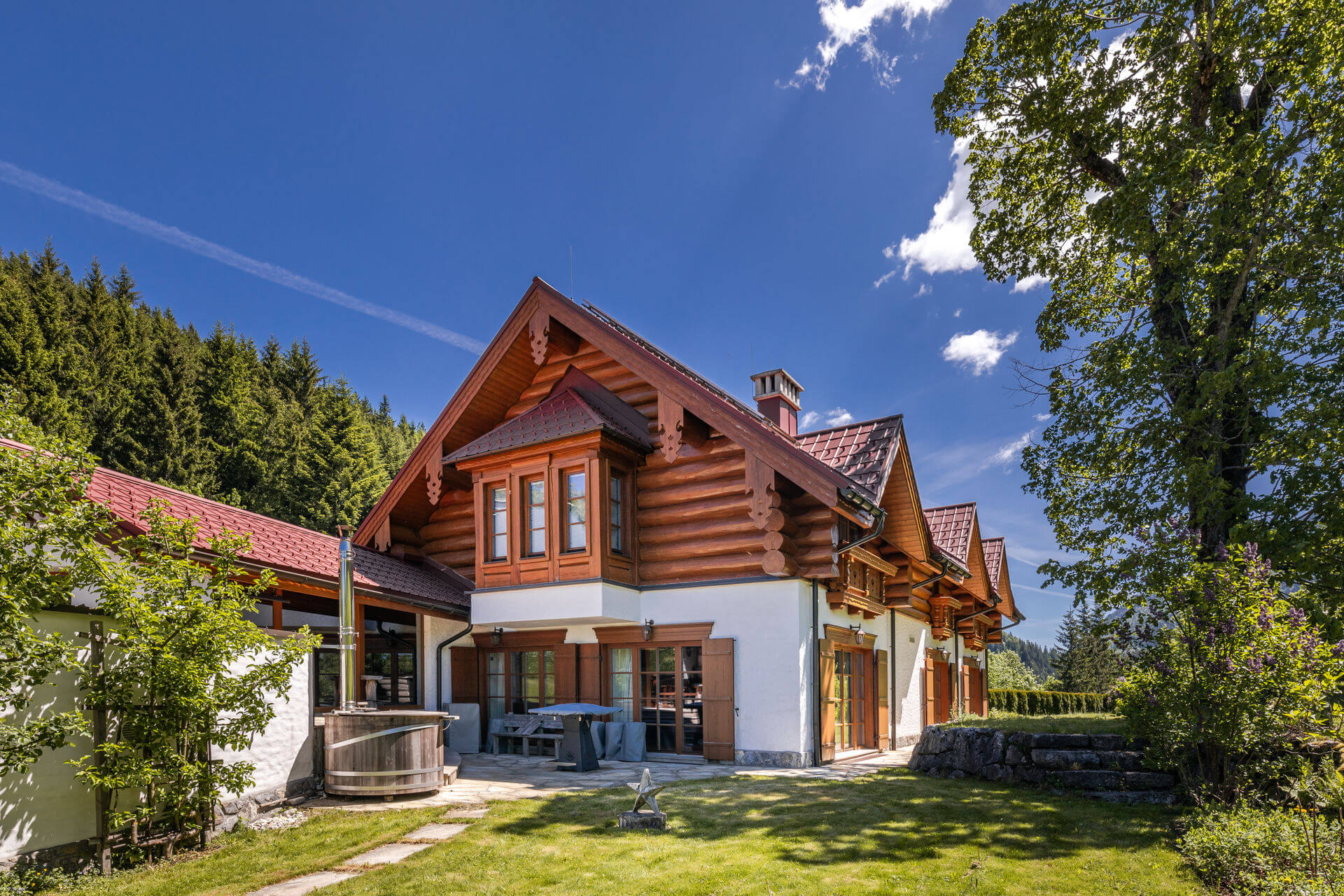 Chalet with panoramic views of the Ötscher