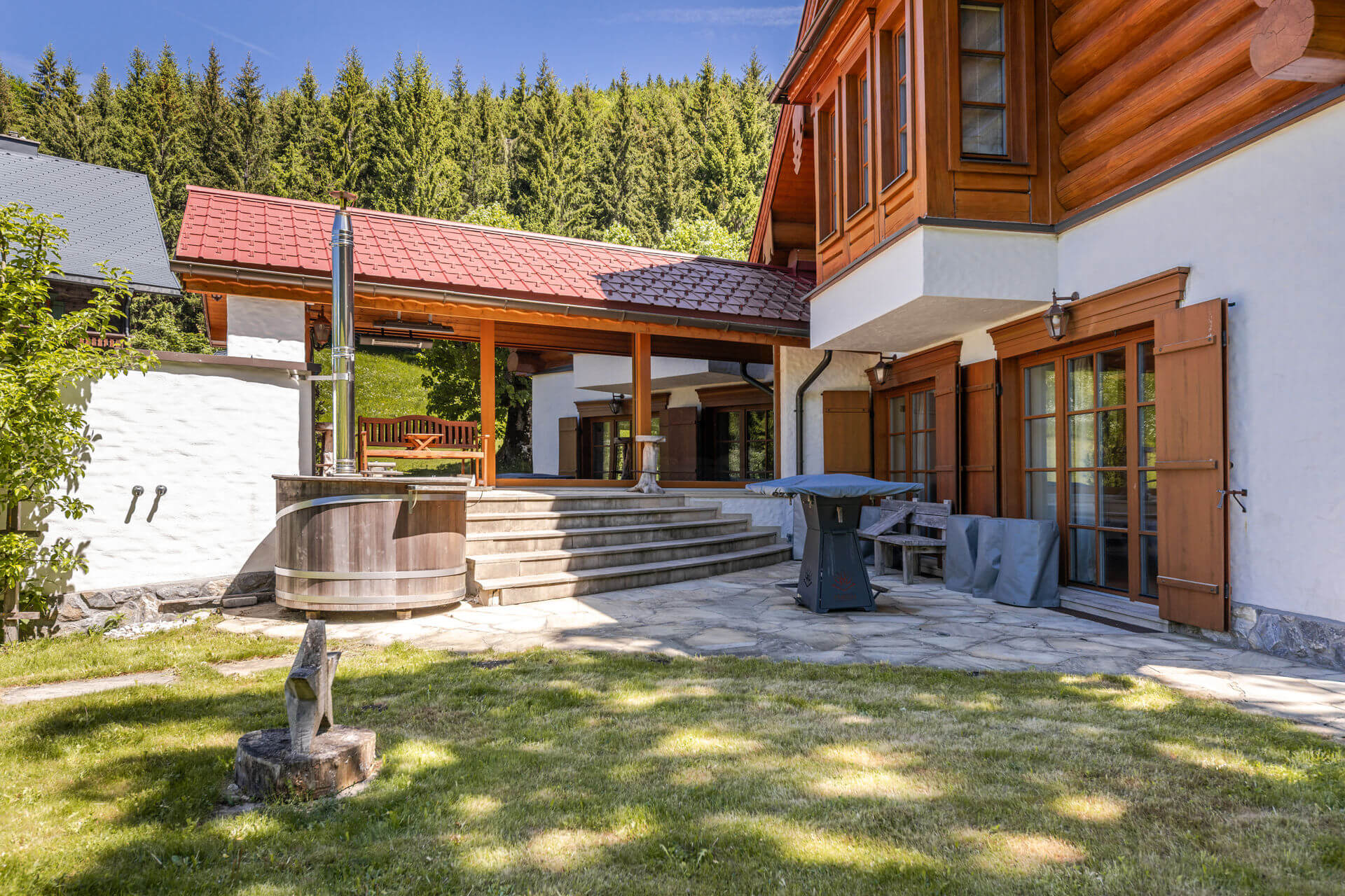 Chalet with panoramic views of the Ötscher