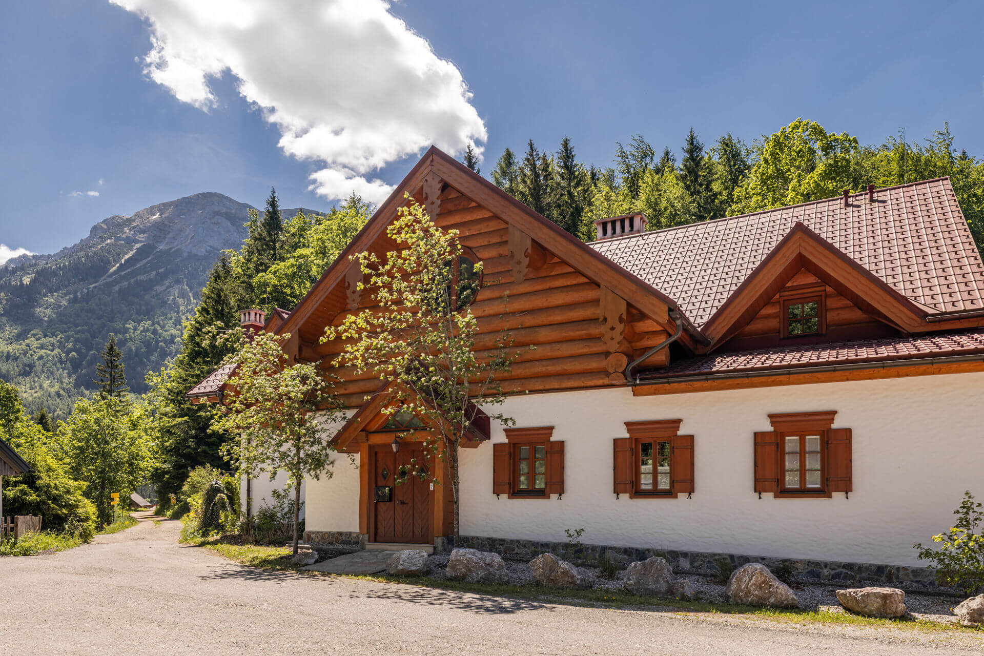 Chalet with panoramic views of the Ötscher