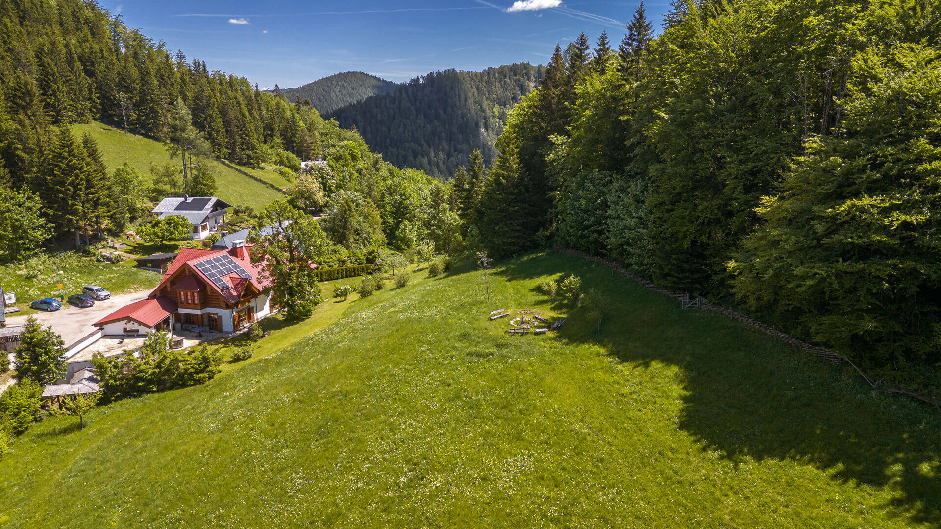 Chalet with panoramic views of the Ötscher