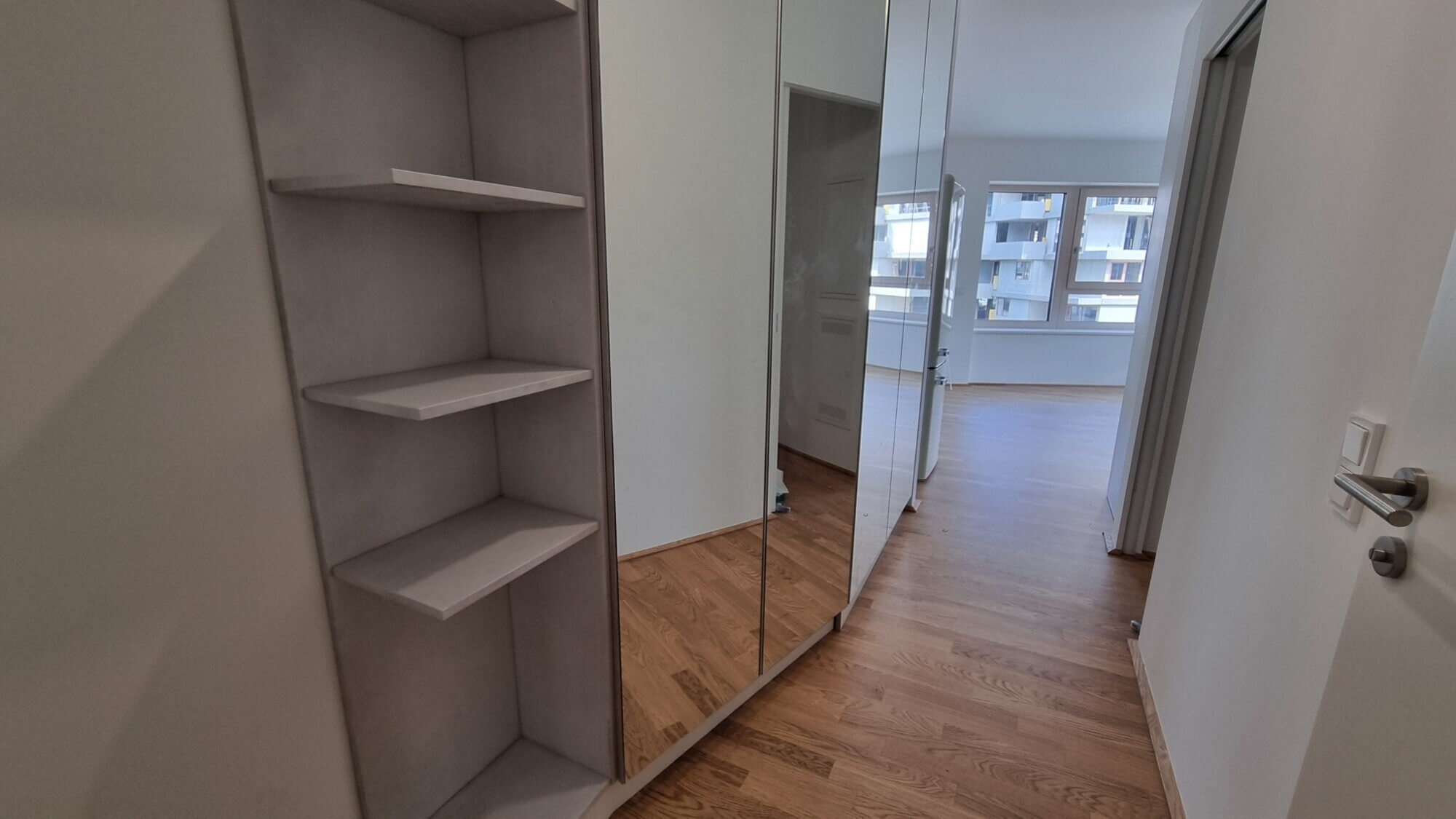 First occupancy in the Village, 1-bedroom apartment with balcony for rent