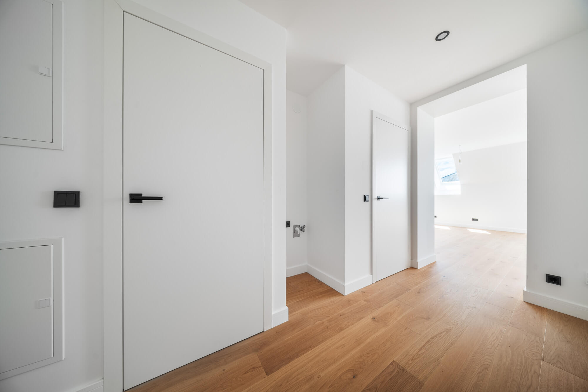 Exklusive Penthouse-Maisonette mit außergewöhnlicher Dachterrasse und Skyline View nahe Stadtpark