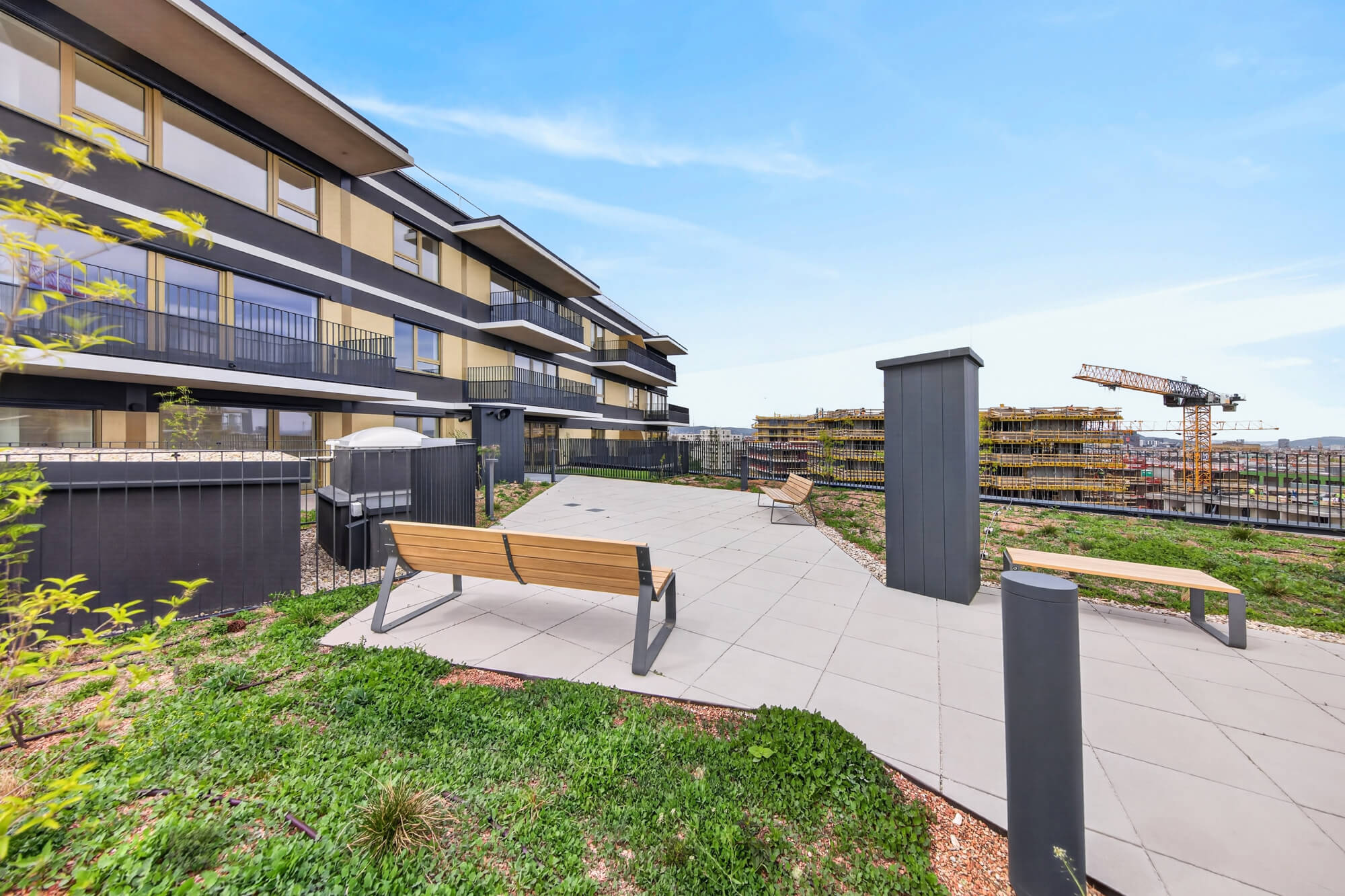 First occupancy in the Village, 1-bedroom apartment with balcony for rent