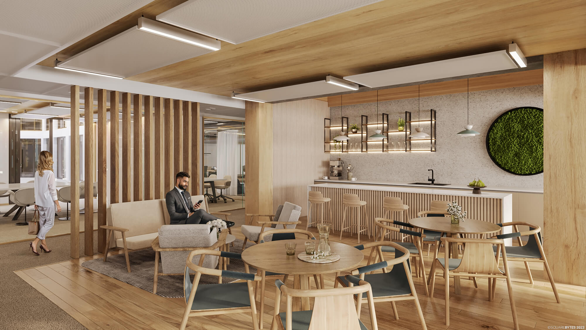 LeopoldQuartier Office | Modernes Büro in Holzhybridbauweise | Nahe Donaukanal
