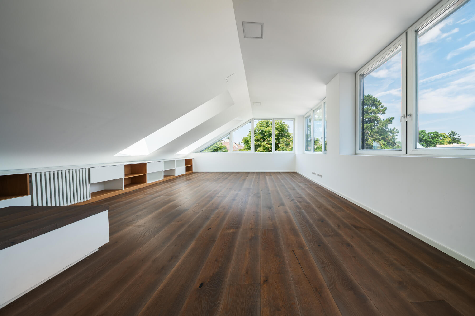 Elegant Penthouse with Historic Charm and an Exclusive Rooftop Garden in Hietzing