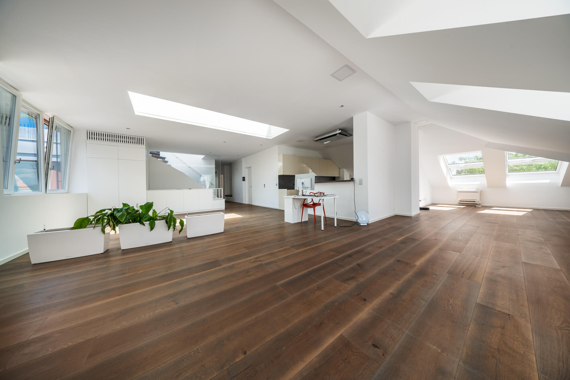 Elegant Penthouse with Historic Charm and an Exclusive Rooftop Garden in Hietzing