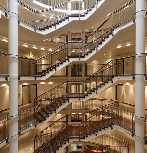 Moderne Büros beim Gasometer
