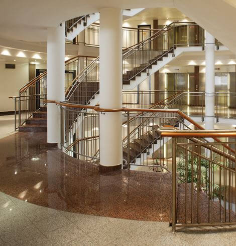 Moderne Büros beim Gasometer