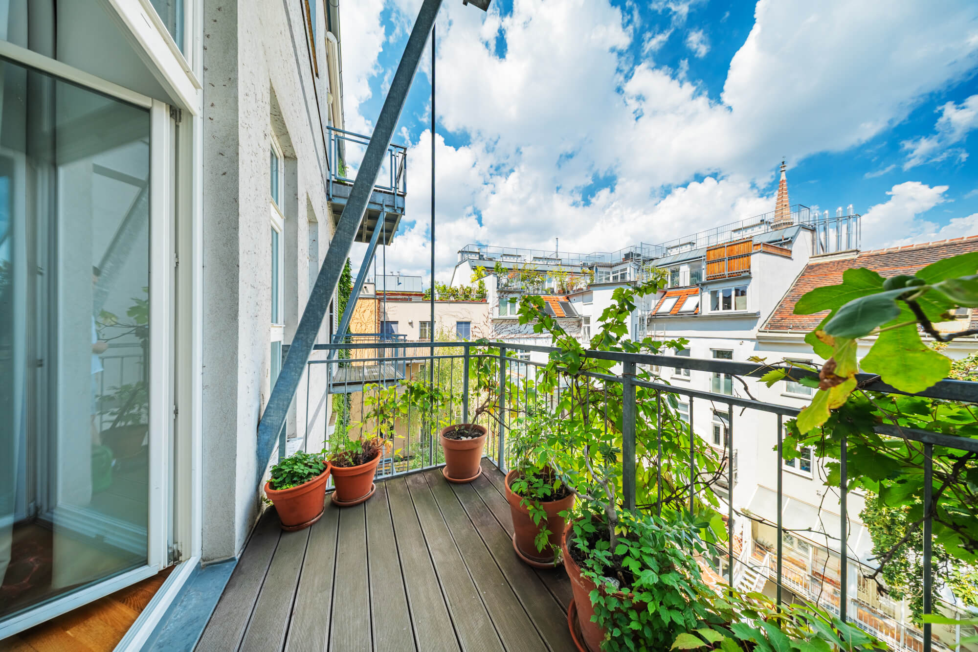 Ruhelage mitten im pulsierenden Leben der Stadt