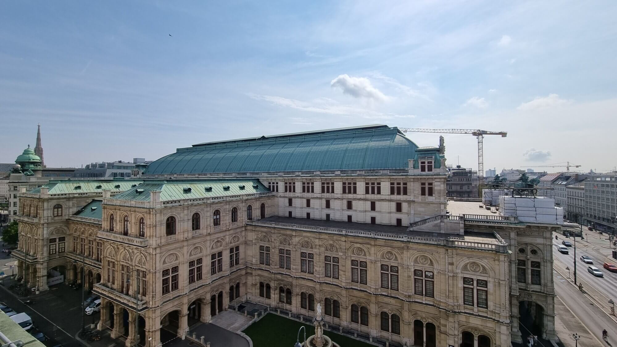 Blick auf die Staatsoper - Exklusive Stadtwohnung  mit Air condition
