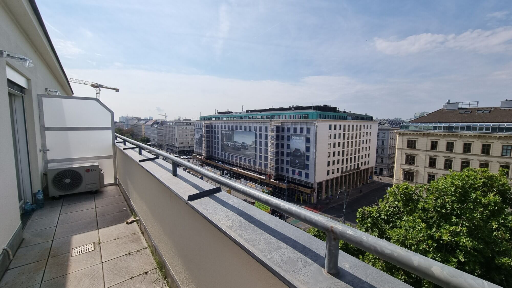 Blick auf den Opernring - Exklusive Stadtwohnung  mit Air condition