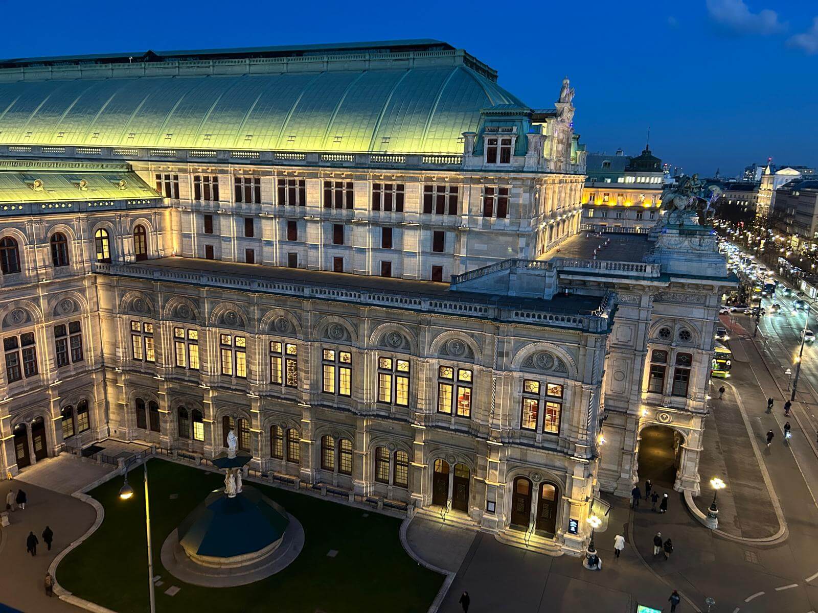 Living across from the State Opera