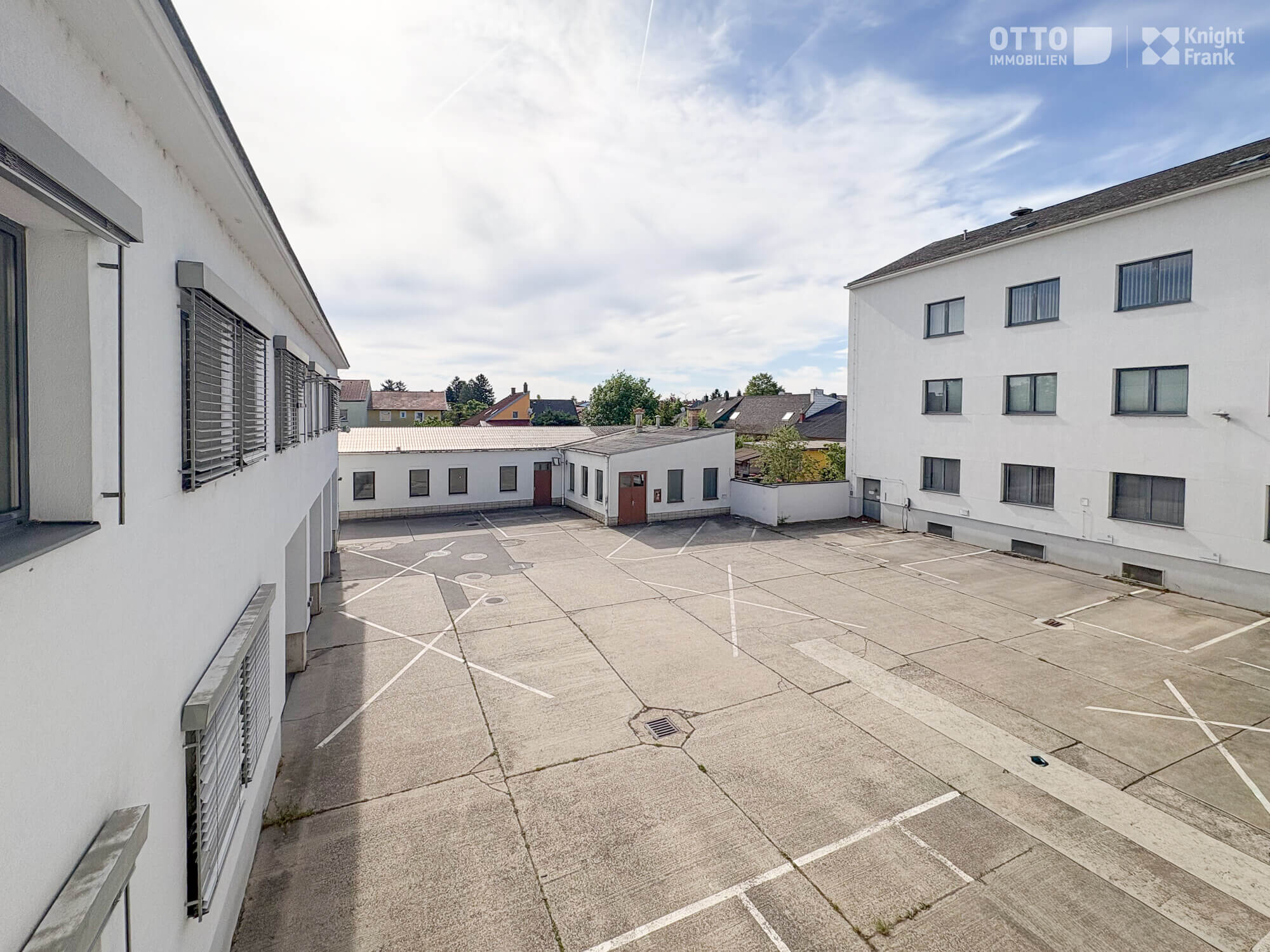 Büro- und Schulungsflächen mit Bestand