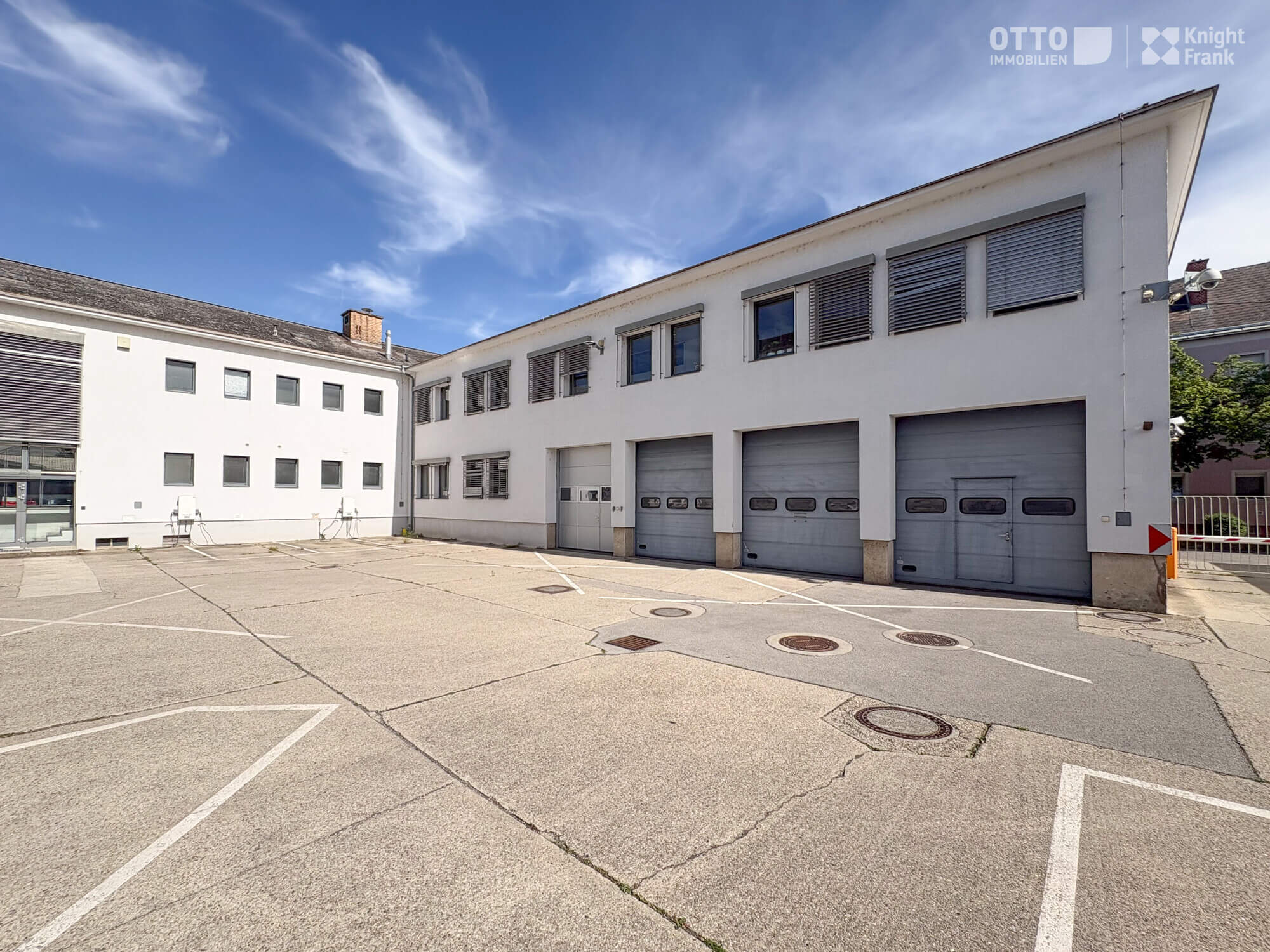 Büro- und Schulungsflächen mit Bestand