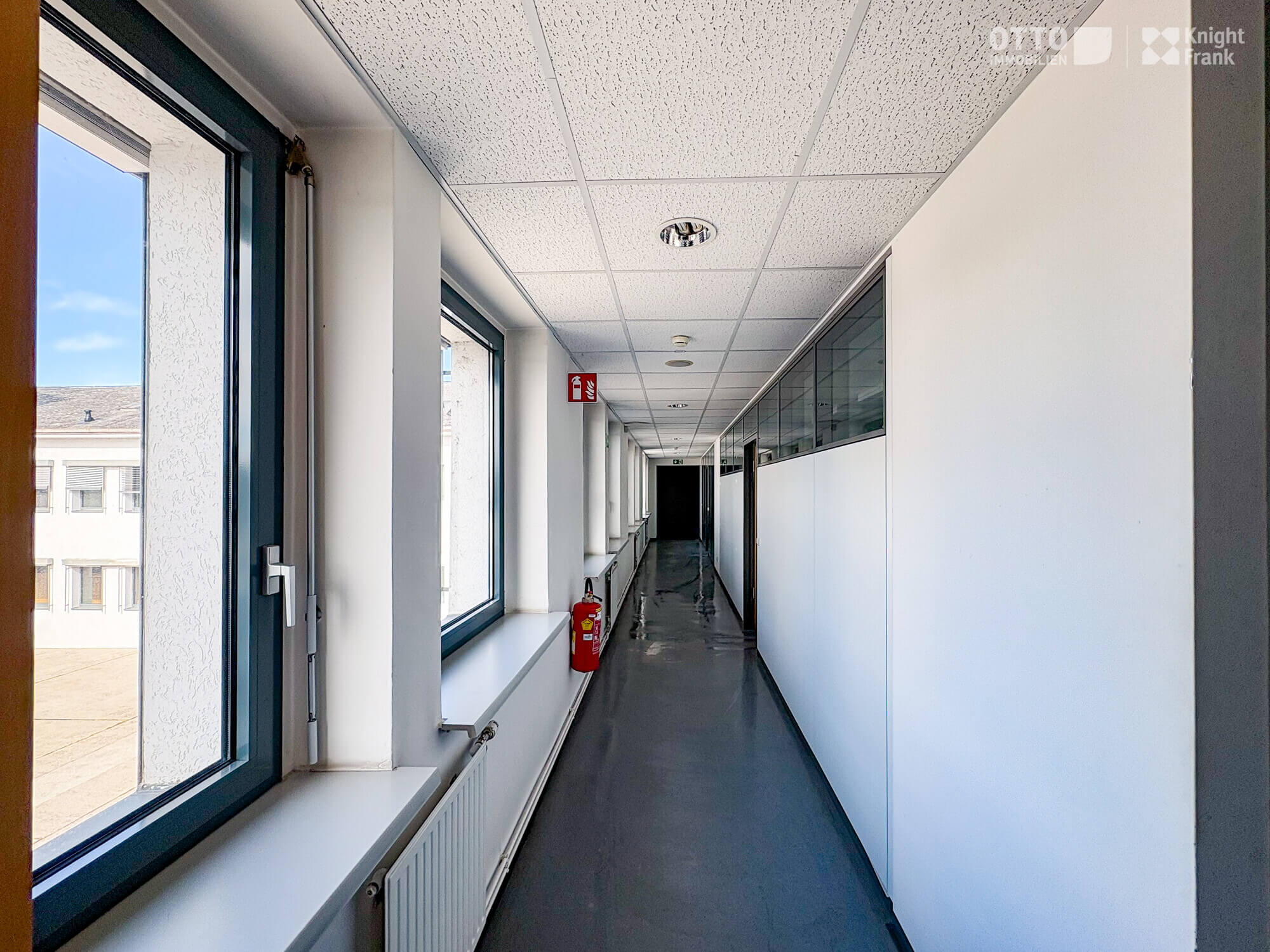 Büro- und Schulungsflächen mit Bestand