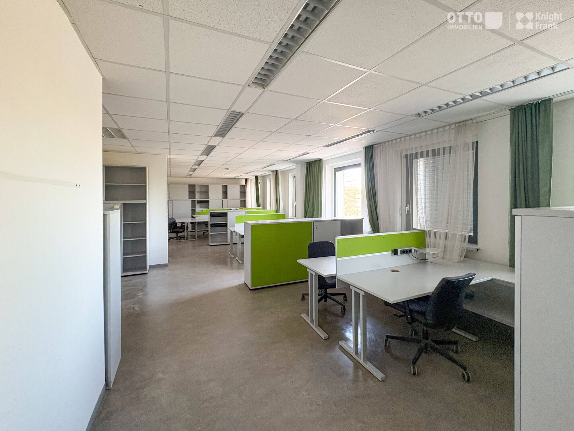 Büro- und Schulungsflächen mit Bestand