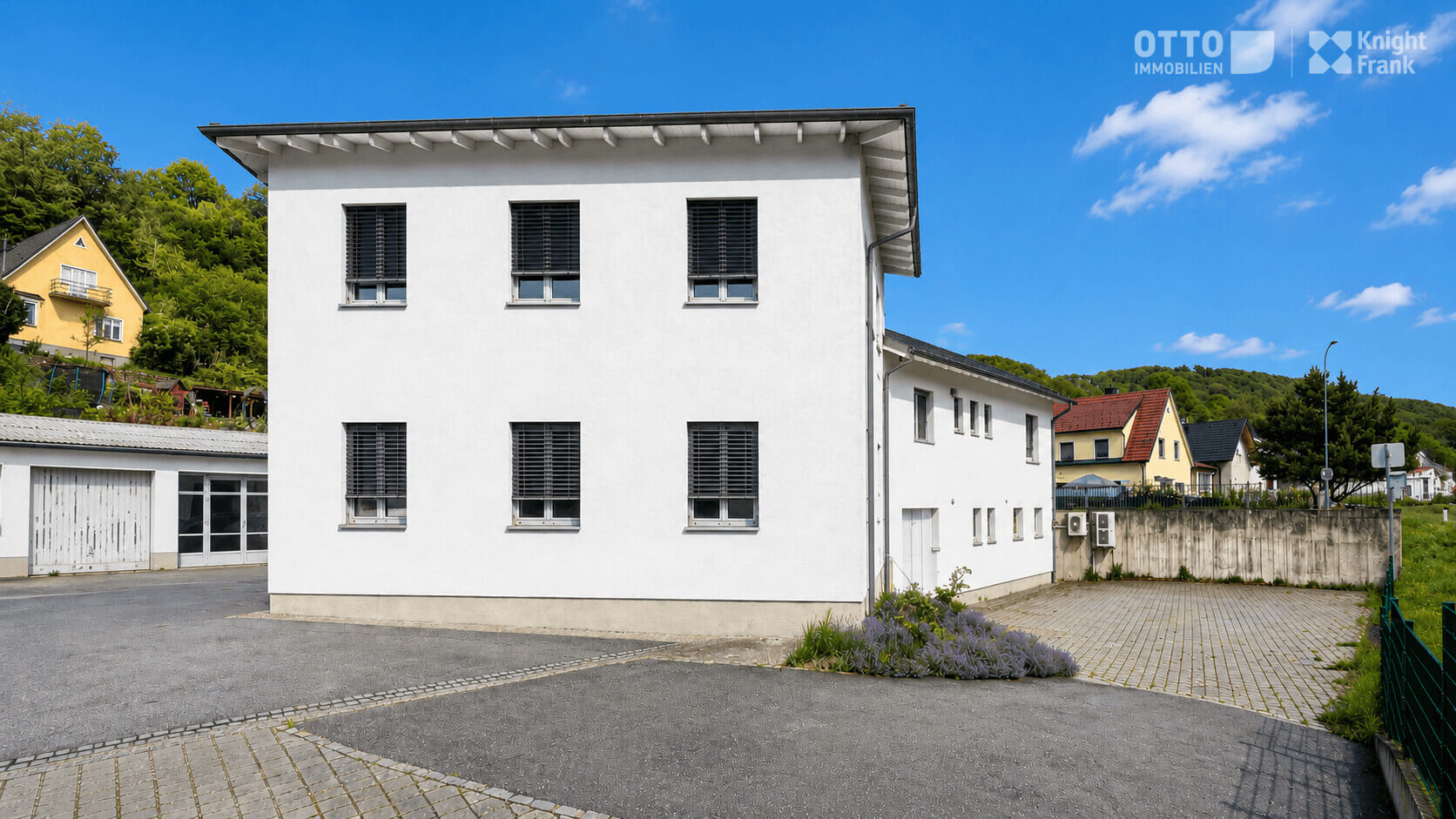 Liegenschaft kaufen in Klein-Pöchlarn: Grundstück (Wohngebiet) mit Wohnhaus, Büro & Lagerhalle