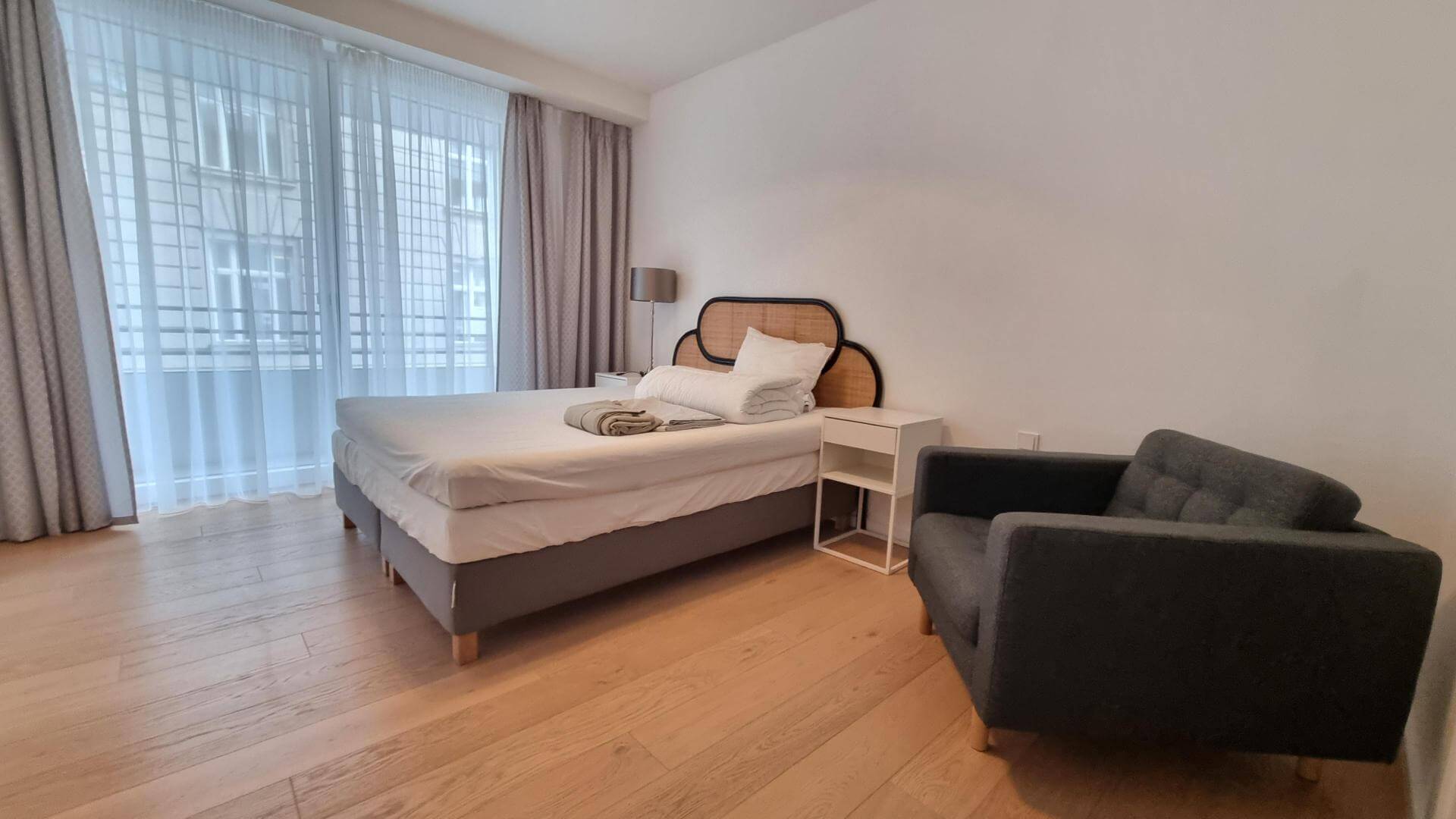 Möblierte Wohnung in Top-Neubau, Nähe Schwarzenbergplatz