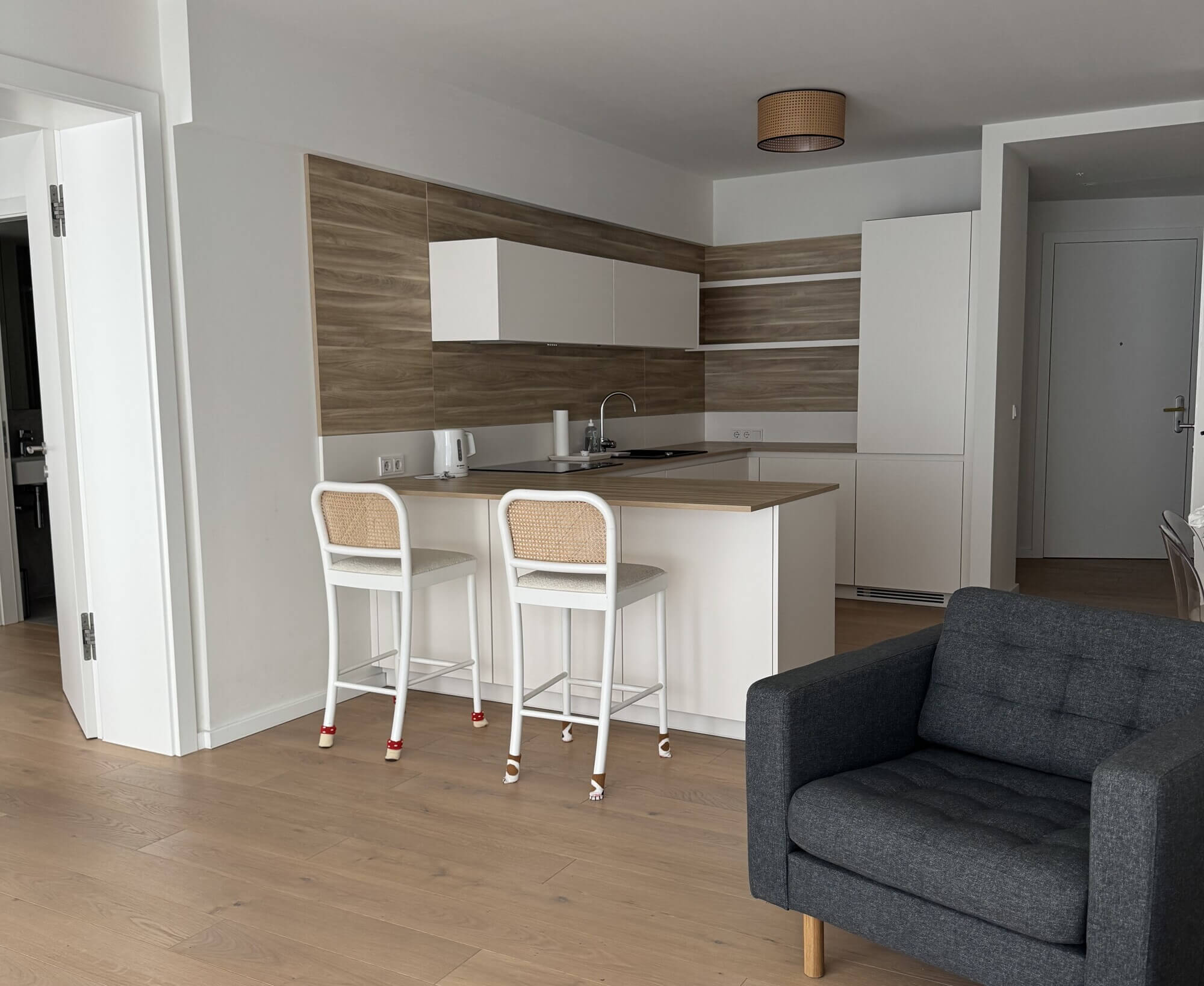 Möblierte Wohnung in Top-Neubau, Nähe Schwarzenbergplatz