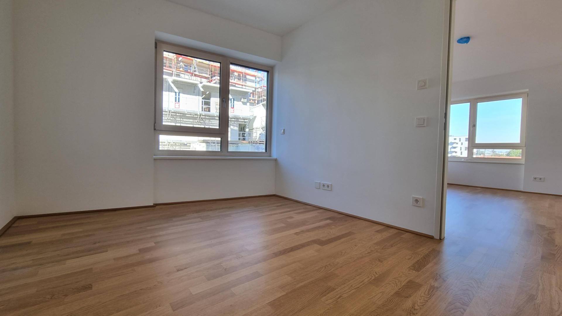 First occupancy at the Village: 2-room apartment with balcony for rent