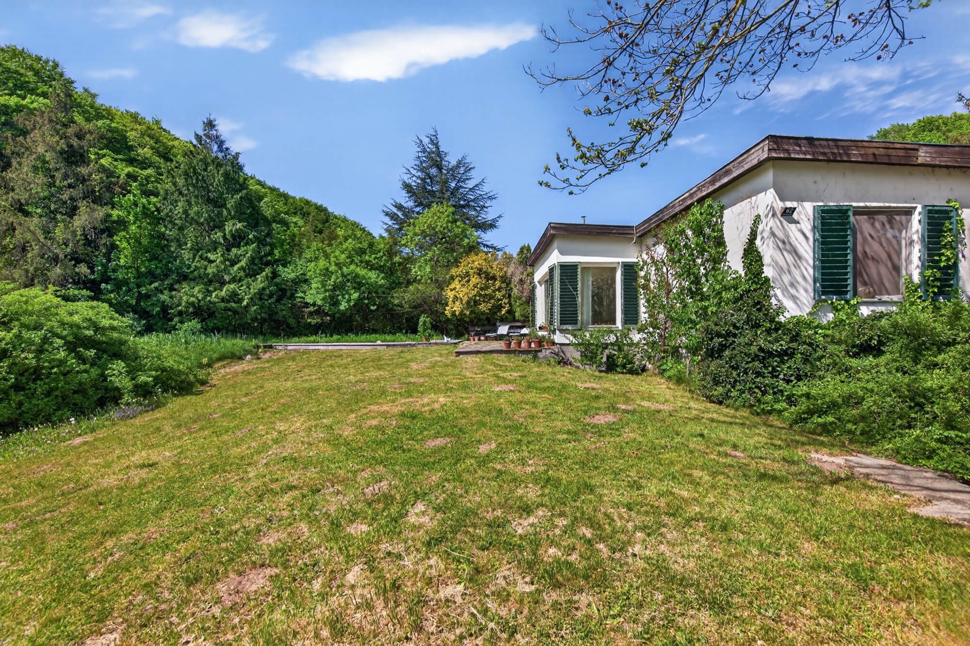 Bungalow & Stadl auf 5.600 m² Grund - Erweiterungspotenzial bis ca. 300 m² Wohnfläche in Weidlingbach