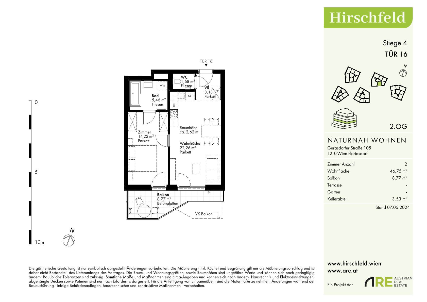 Hirschfeld - First occupancy with outdoor spaces - sustainable living on the outskirts of the city!