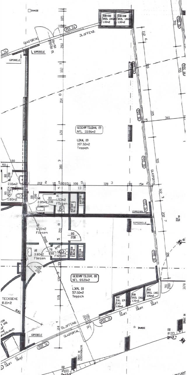 Geschäftsflächen in zentraler Lage