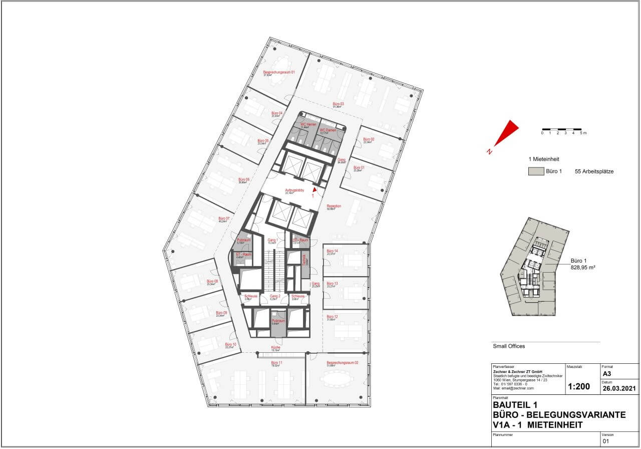 PROVISIONSFREI - Moderne Büros im Quadrill Tower