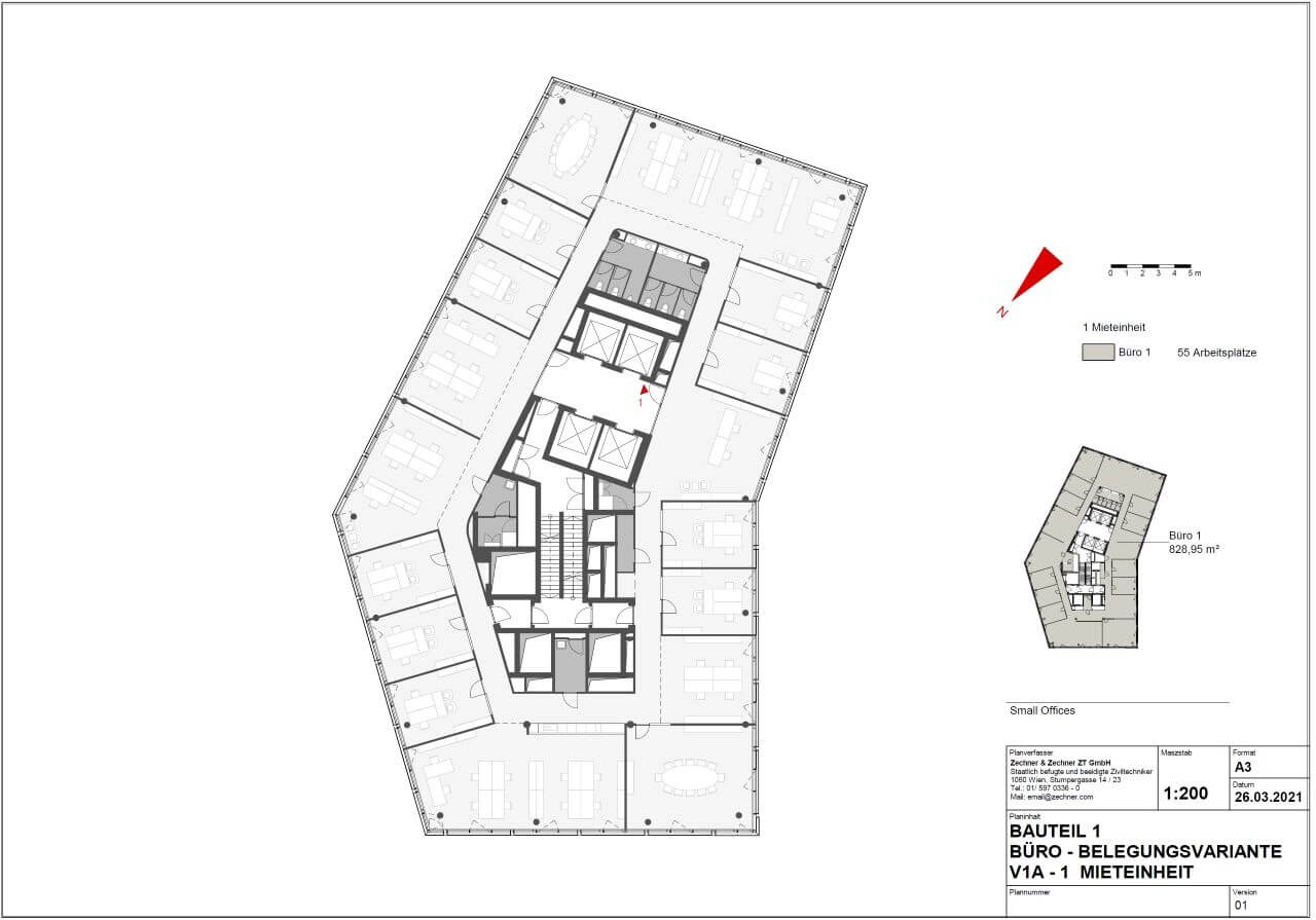 PROVISIONSFREI - Moderne Büros im Quadrill Tower