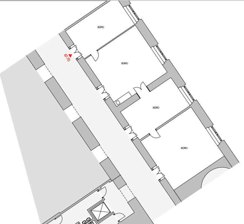 Modern office in the historic Vienna Stock Exchange