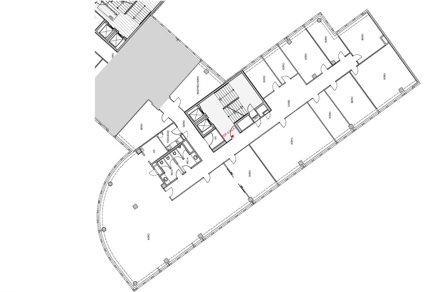 Zentrale Bürofläche mit sehr guter Infrastruktur